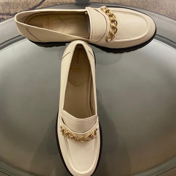 NWOB SAM EDELMAN Women's Taelor Chained Lug-Sole Loafers - Size 10.5 - Picture 7 of 10